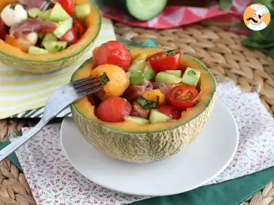 Salata de pepene in pepene - poza 3